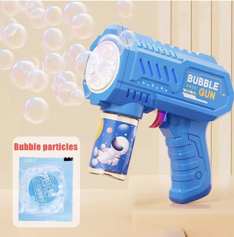 Fully Automatic Bubble Gun Rocket Bubbles Machine
