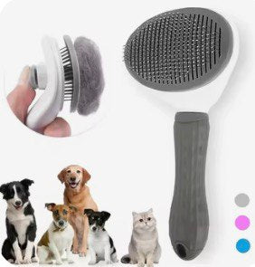 Self-cleaning Pet Hair Remove Comb